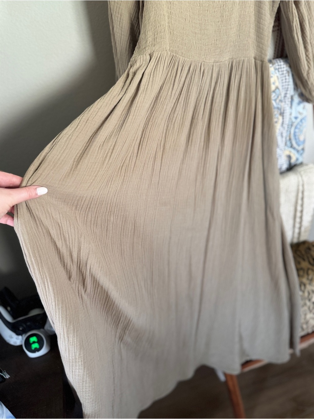 Neuflora "Hartselle Dress" in Taupe - Picture 5 of 15